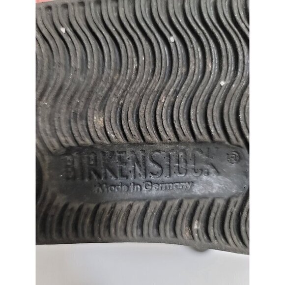 Birkenstock Style Black Double Strap Slide Sandals With Buckles Size 41 - Picture 8 of 15